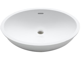 Porcelanosa BASIC Basic B417 - 46x37 cm: Solid Surface Wastafels  